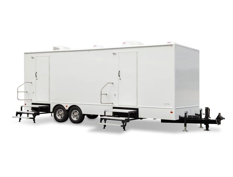 Large 10 Stall Shower Trailer Rental