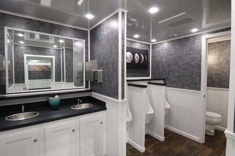 Long Term Restroom Trailer Rentals With Men's & Women's Rooms