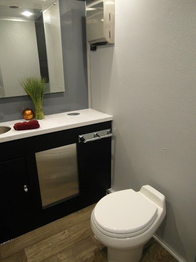 Interior of Wedding Restroom Rental