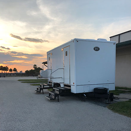 Miami Restroom Trailer Rentals in Miami FL