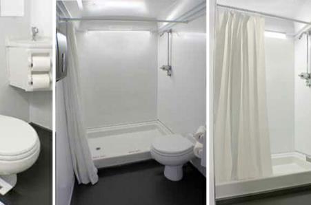 Lowest Prices For Luxury Shower Trailer Rentals on a Daily, Weekly, Monthly and Long Term Basis.